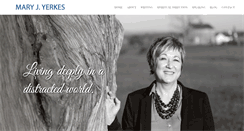 Desktop Screenshot of maryyerkes.com